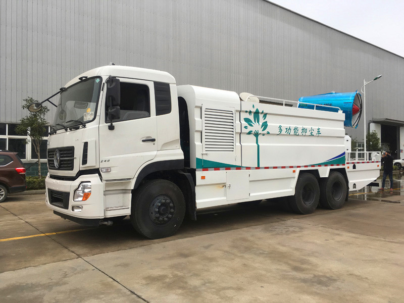 東風天龍12立方多功能抑塵車-高空建筑沖洗噴霧降塵車-湖北程力 東風天龍12立方多功能抑塵車-高空建筑沖洗噴霧降塵車-湖北程力