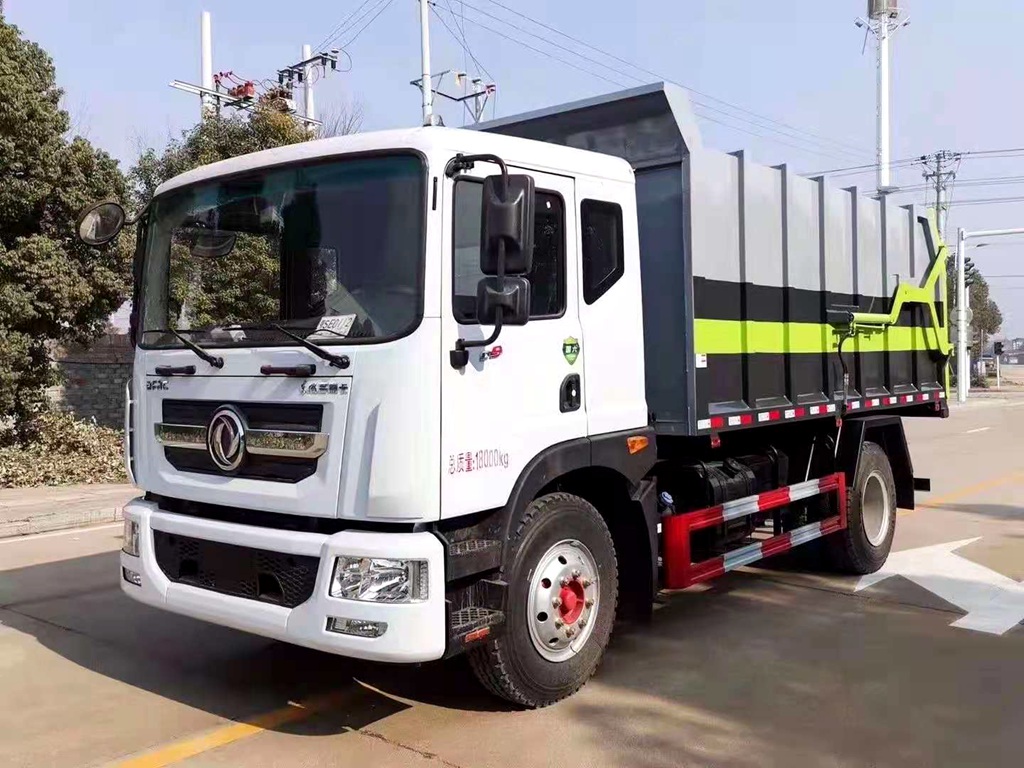 東風(fēng)D9對(duì)接式垃圾車(chē)